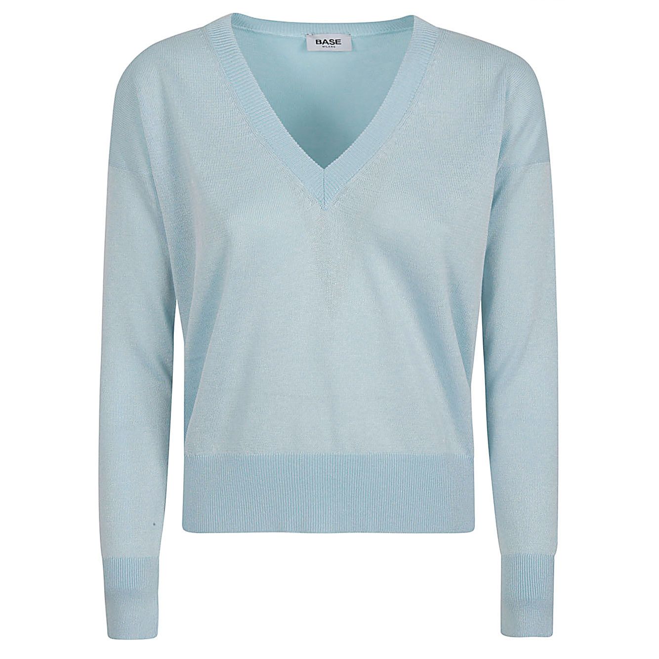 Base Sweaters Clear Blue Topwear