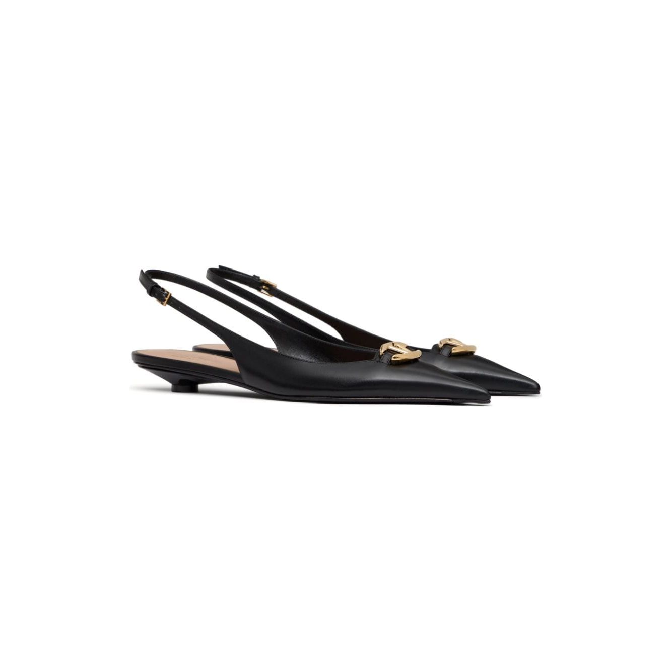Valentino Garavani Flat shoes Black Flat Shoes Valentino Garavani Dark Slate Gray