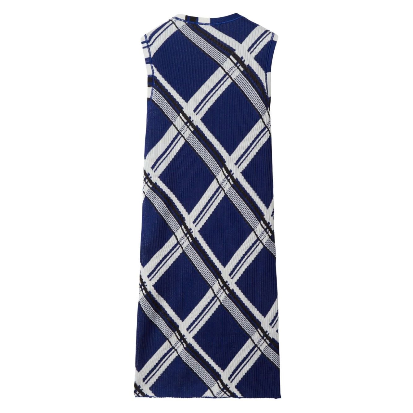 Burberry check-print silk dress Dresses