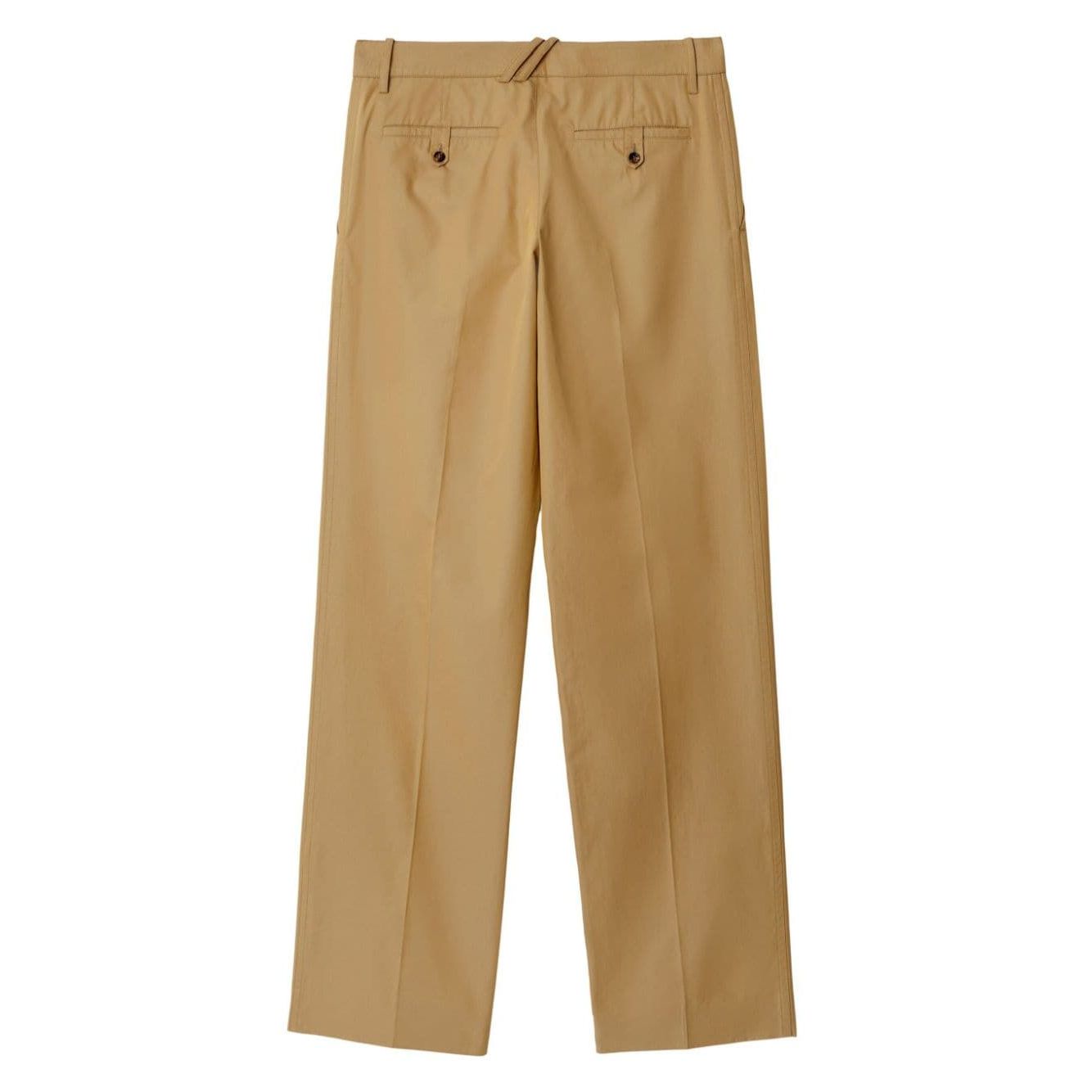 Burberry Straight-leg cotton trousers Trousers