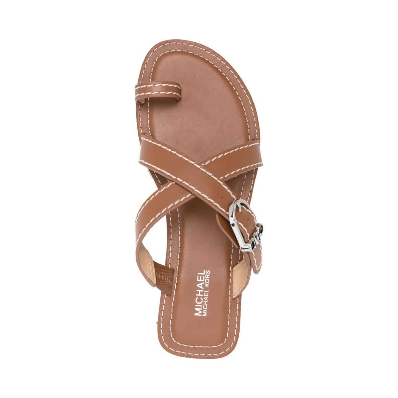 MMK Sandals Leather Brown Sandals MMK Rosy Brown