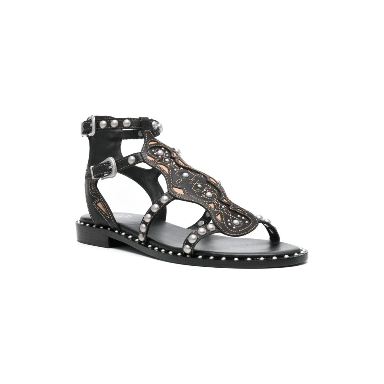 ASH Sandals Black Sandals Ash Dark Slate Gray
