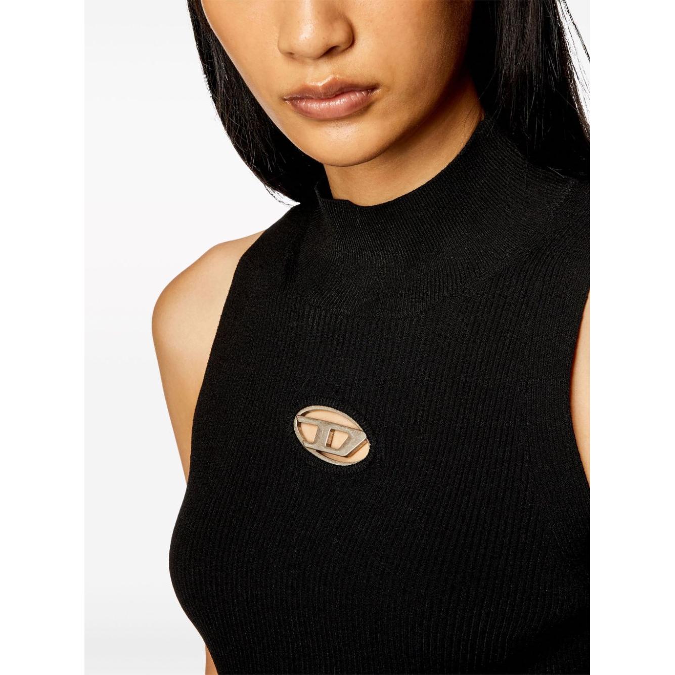 Diesel Top Black Topwear Diesel Black