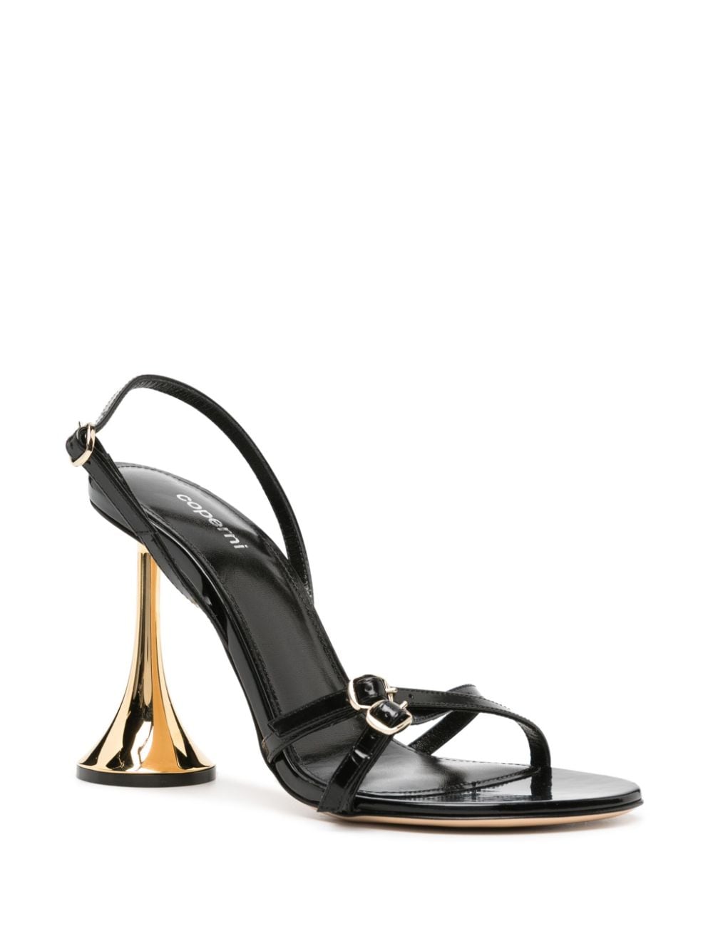 Coperni Sandals Black Sandals Coperni Dark Slate Gray