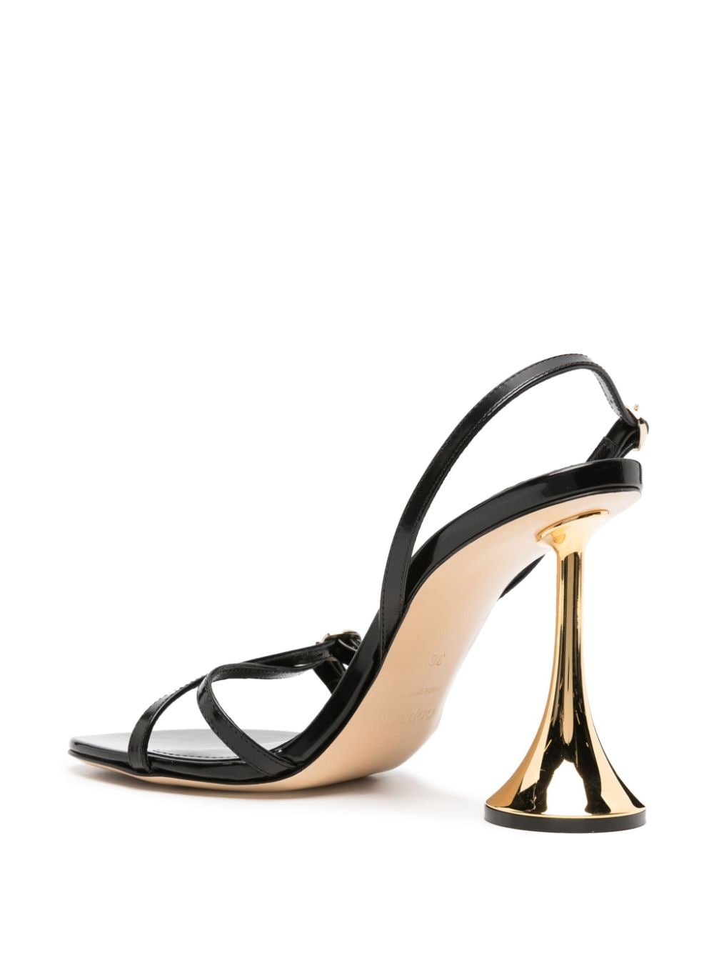 Coperni Sandals Black Sandals Coperni Dark Slate Gray