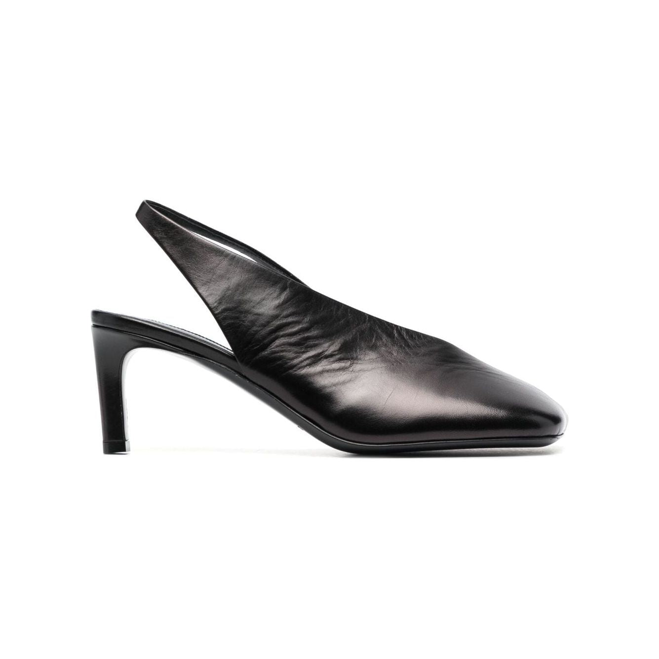 Jil Sander With Heel Black Medium Heel Jil Sander Dark Slate Gray