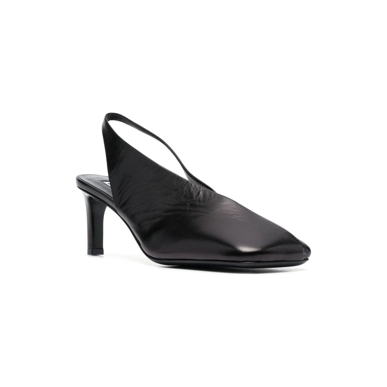 Jil Sander With Heel Black Medium Heel Jil Sander Dark Slate Gray