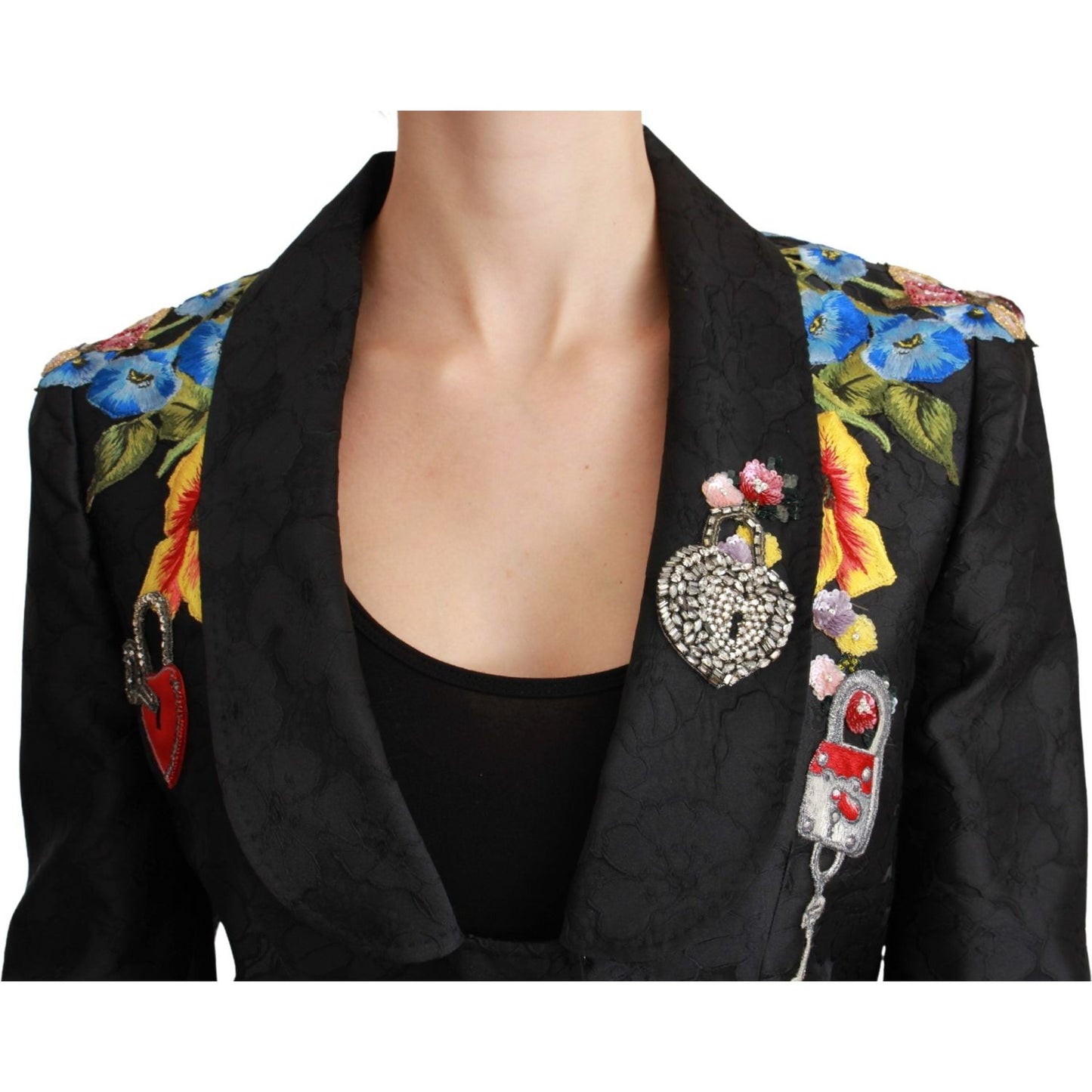 Dolce & Gabbana Enchanted Sicilian Brocade Blazer Dolce & Gabbana Tan