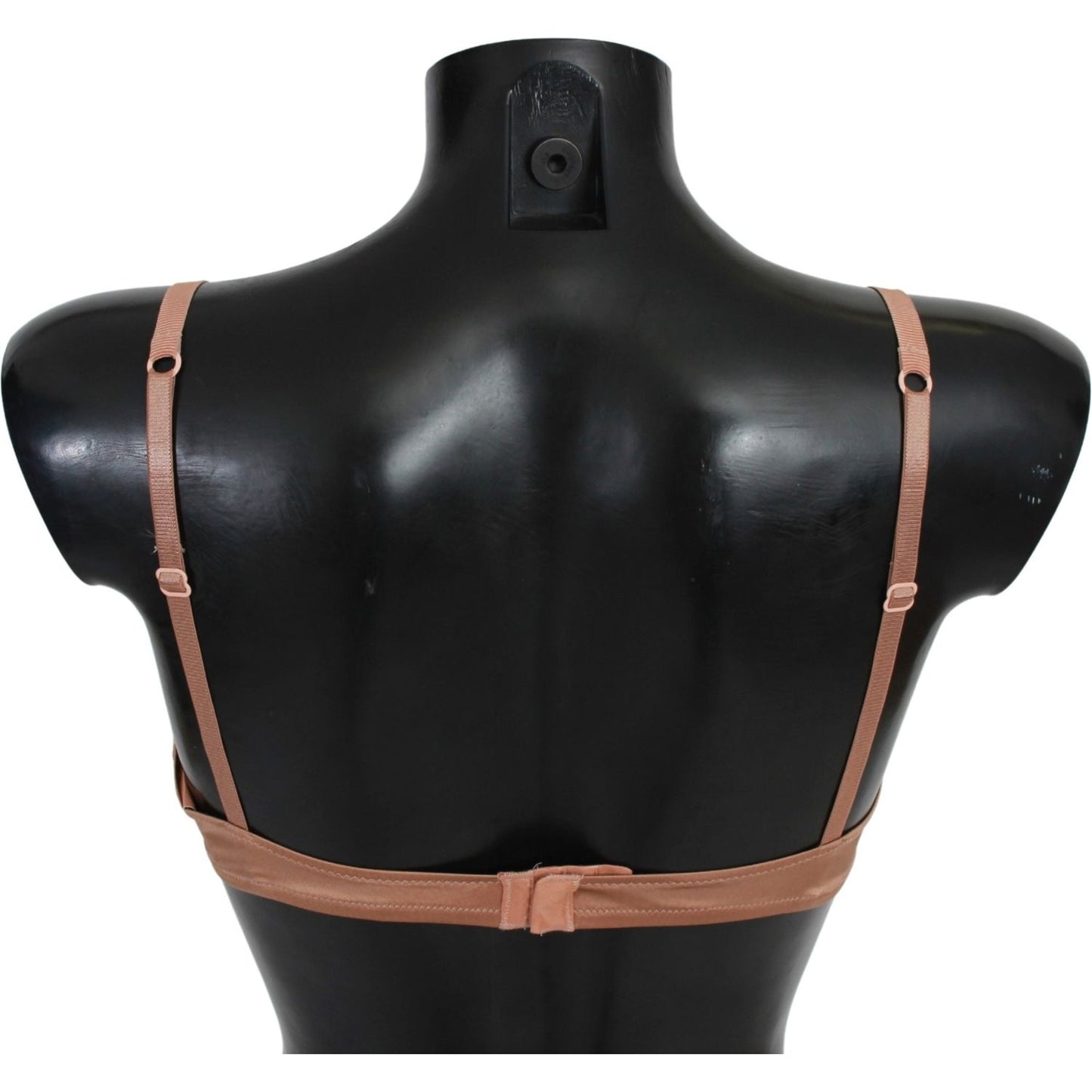 Ermanno Scervino Elegant Nude Lace Push-Up Bra Ermanno Scervino Black