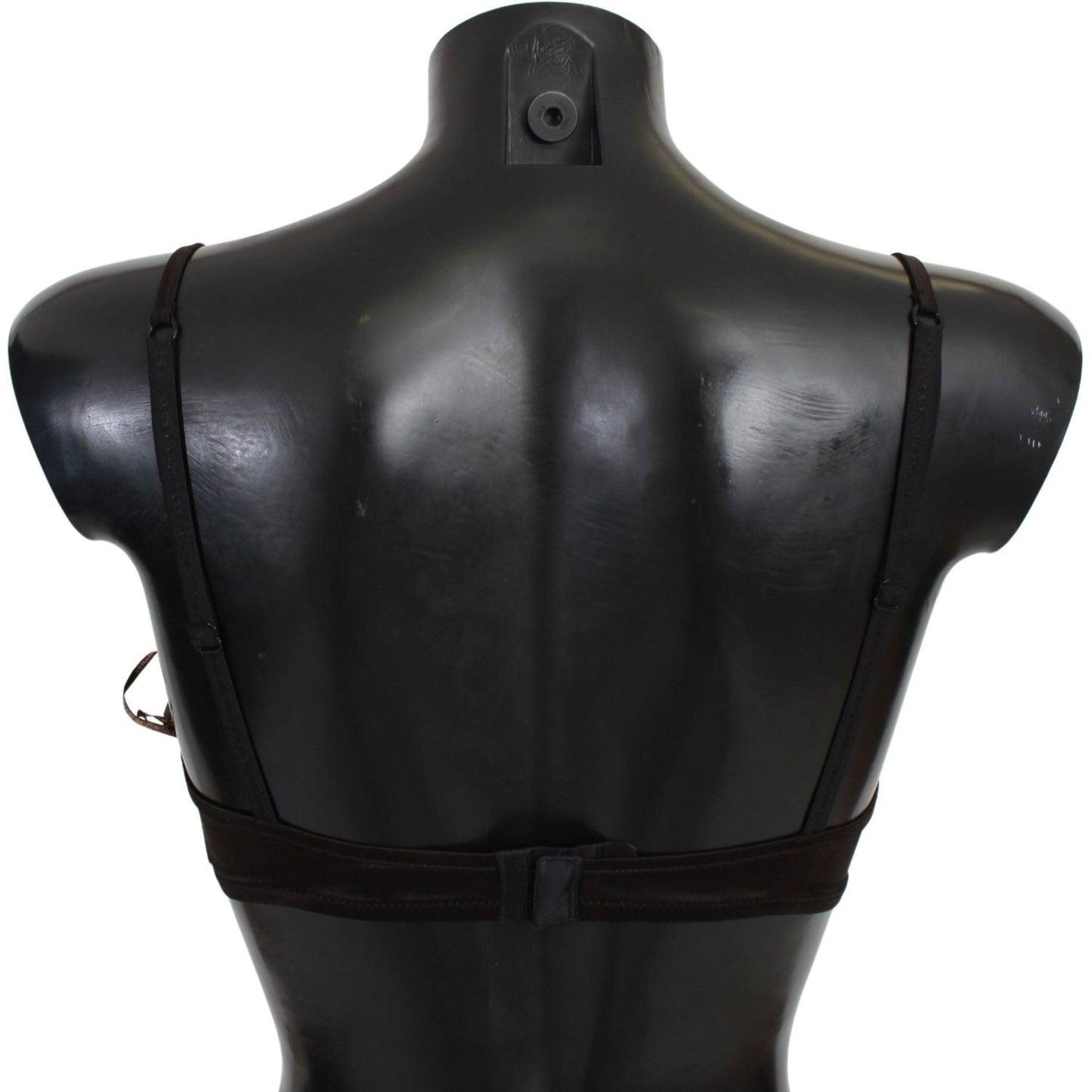 Ermanno Scervino Sequined Brown Balconette Bra Ermanno Scervino Dark Slate Gray