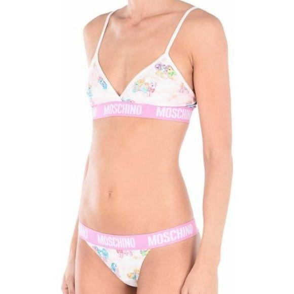 Moschino Chic My Little Pony Sleepwear Set Moschino Light Pink