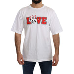 Dolce & Gabbana White Love Panda Print Top T-shirt TSH4955-44