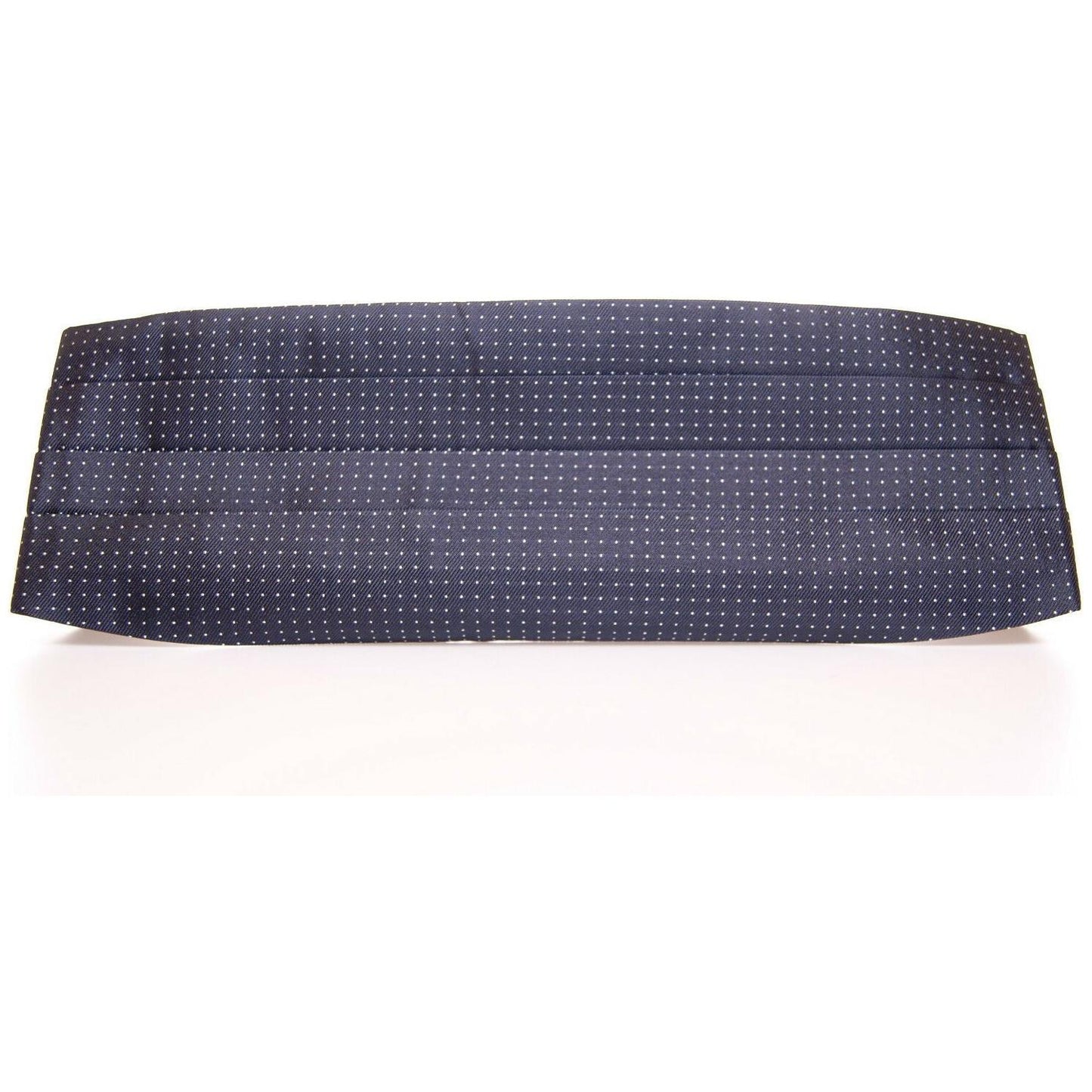 Dolce & Gabbana Elegant Silk Polka Dot Cummerbund Dolce & Gabbana Dark Slate Gray
