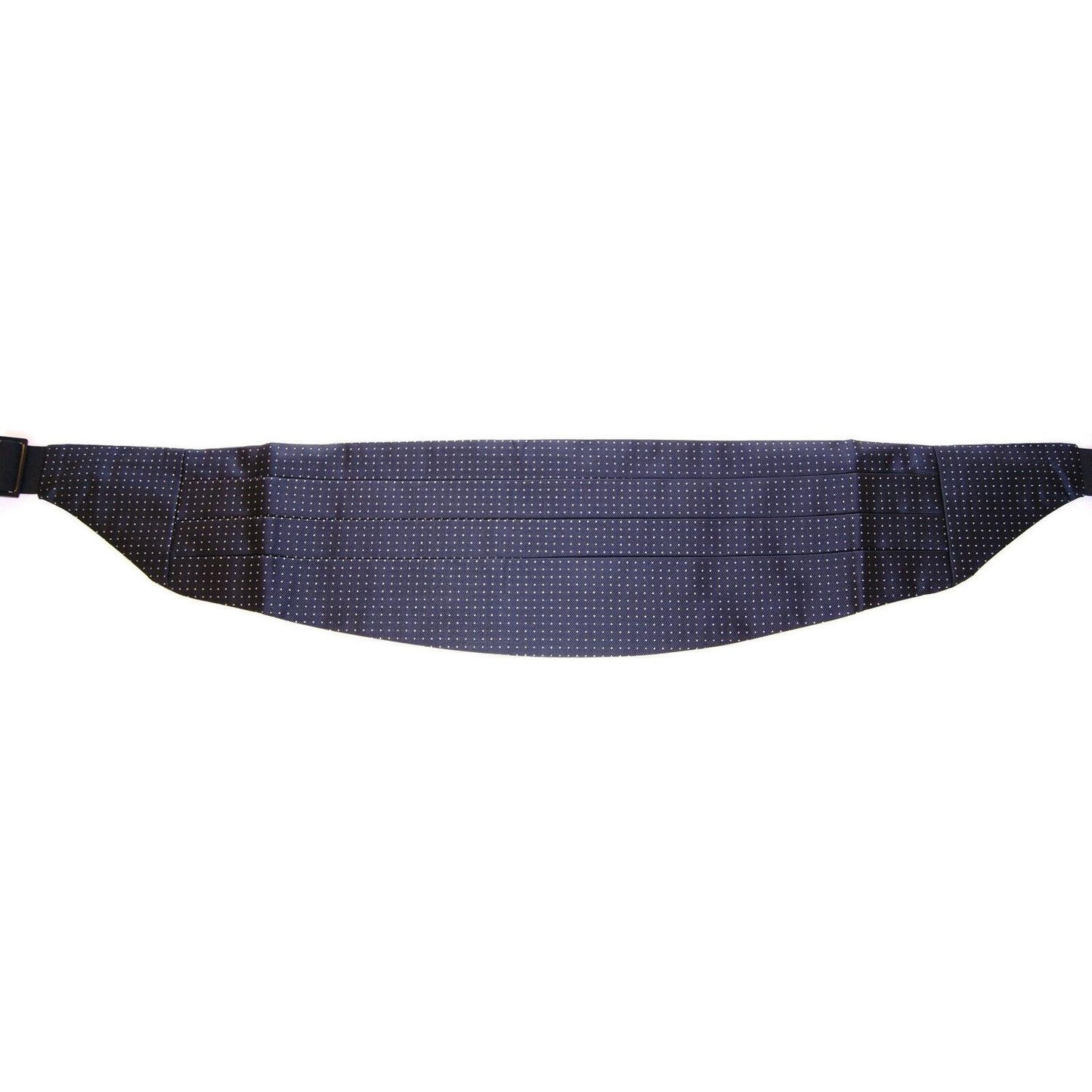 Dolce & Gabbana Elegant Silk Polka Dot Cummerbund Dolce & Gabbana Dark Slate Gray