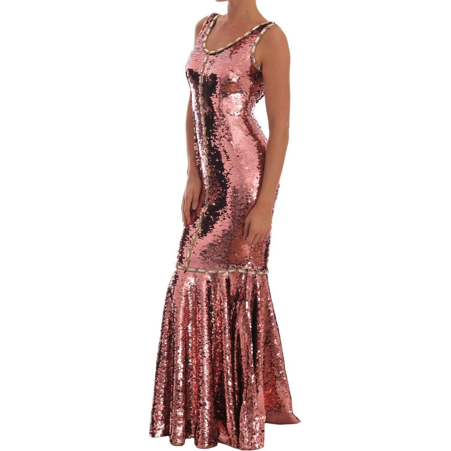 Dolce & Gabbana Enchanted Sicily Fairy Tale Sequined Gown Dolce & Gabbana Sienna