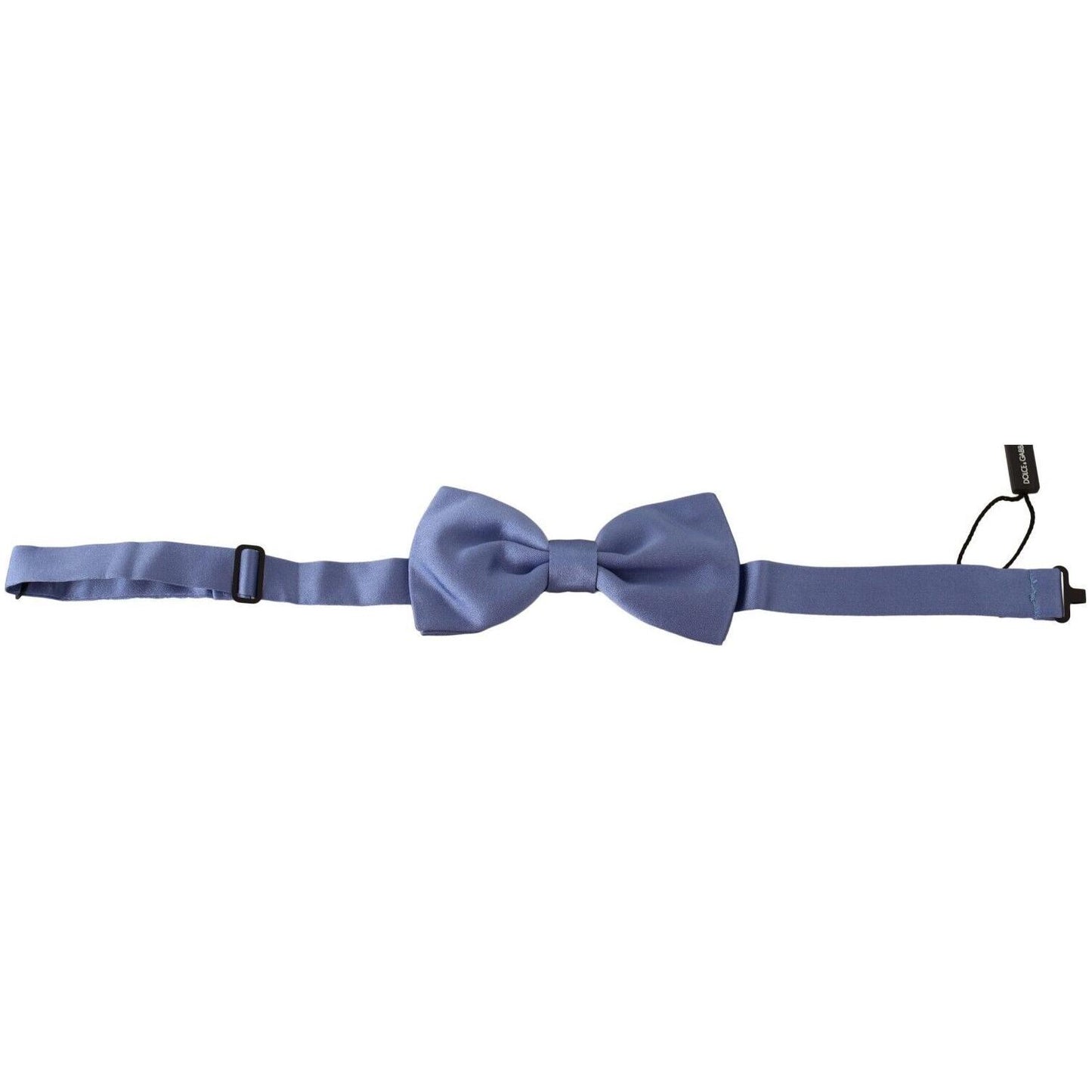 Dolce & Gabbana Elegant Purple Silk Bow Tie Necktie Dolce & Gabbana Dim Gray