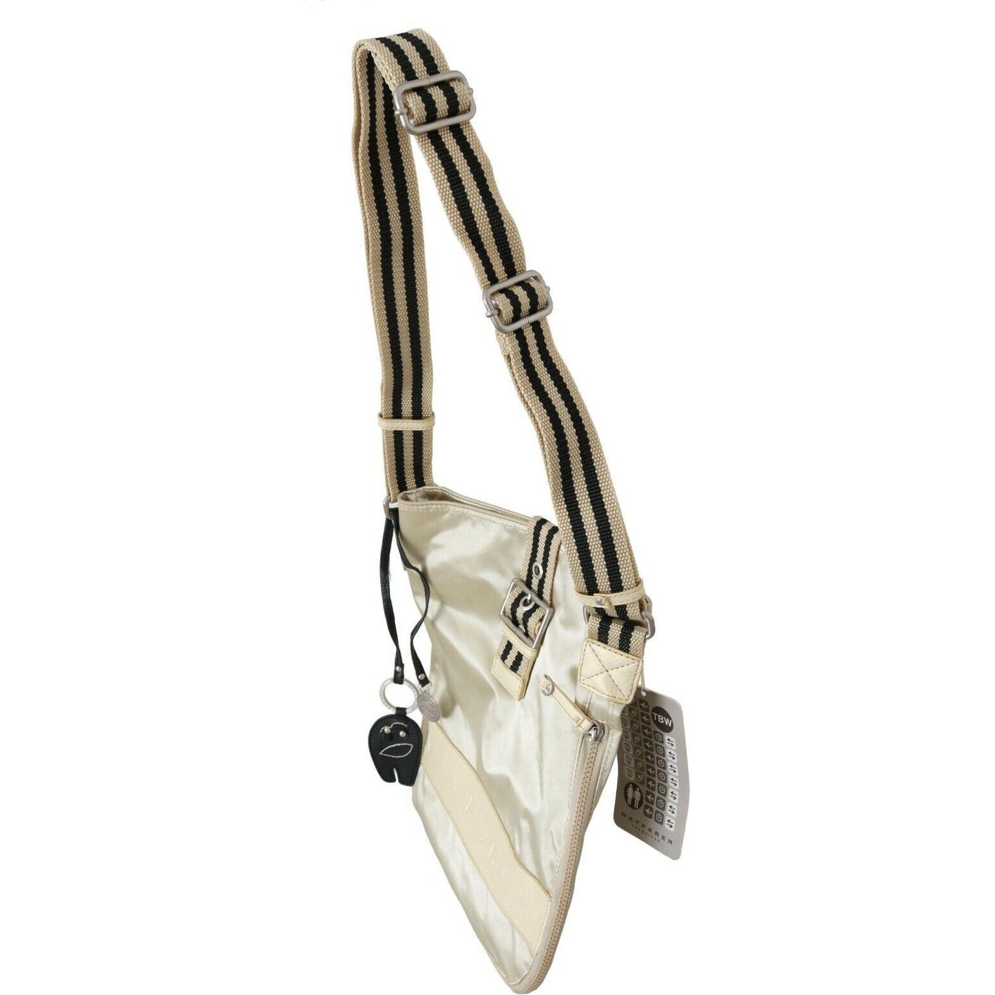 WAYFARER Beige Handbag Shoulder Tote Fabric Purse WOMAN TOTES