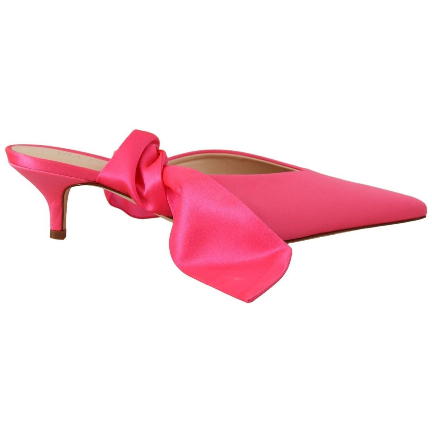 GIA COUTURE Chic Pink Kitten Heels for Elegant Evenings GIA COUTURE Pale Violet Red