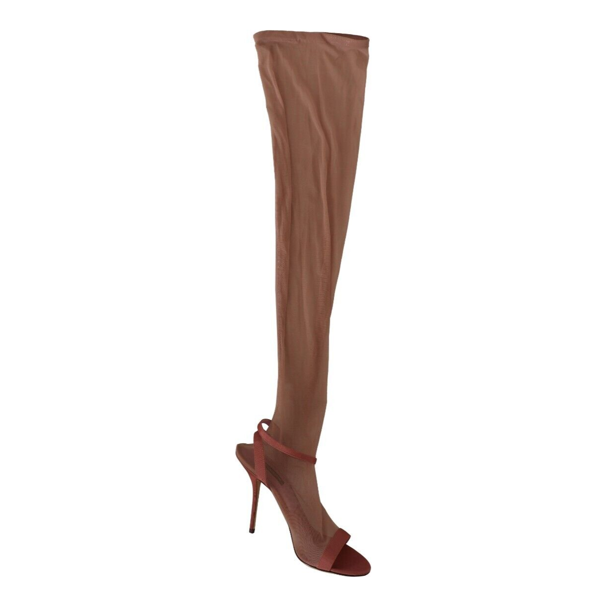 Dolce & Gabbana Elegant Pink Ankle Strap Heels Sandals Dolce & Gabbana Sienna