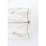 John Galliano White Mock Zip Cardigan Sweatshirt Sweater SIG12525-3