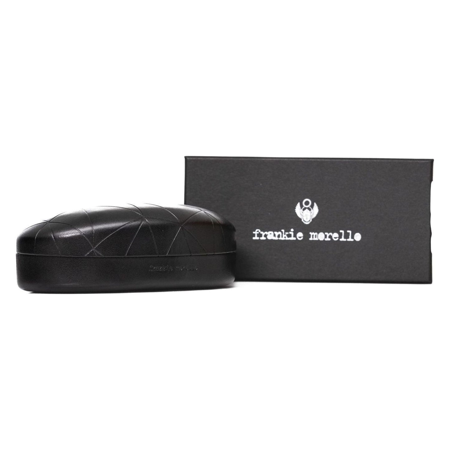 Frankie Morello Gold Metallic Women Sunglass Frankie Morello Dark Slate Gray