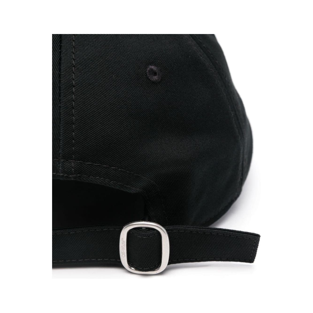 Off White Hats Black Scarves Hats & Gloves Off White Black