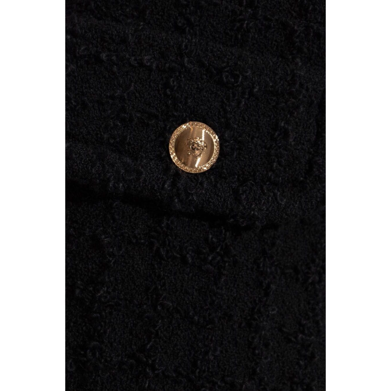 Versace Heritage tweed mini shorts Short trousers