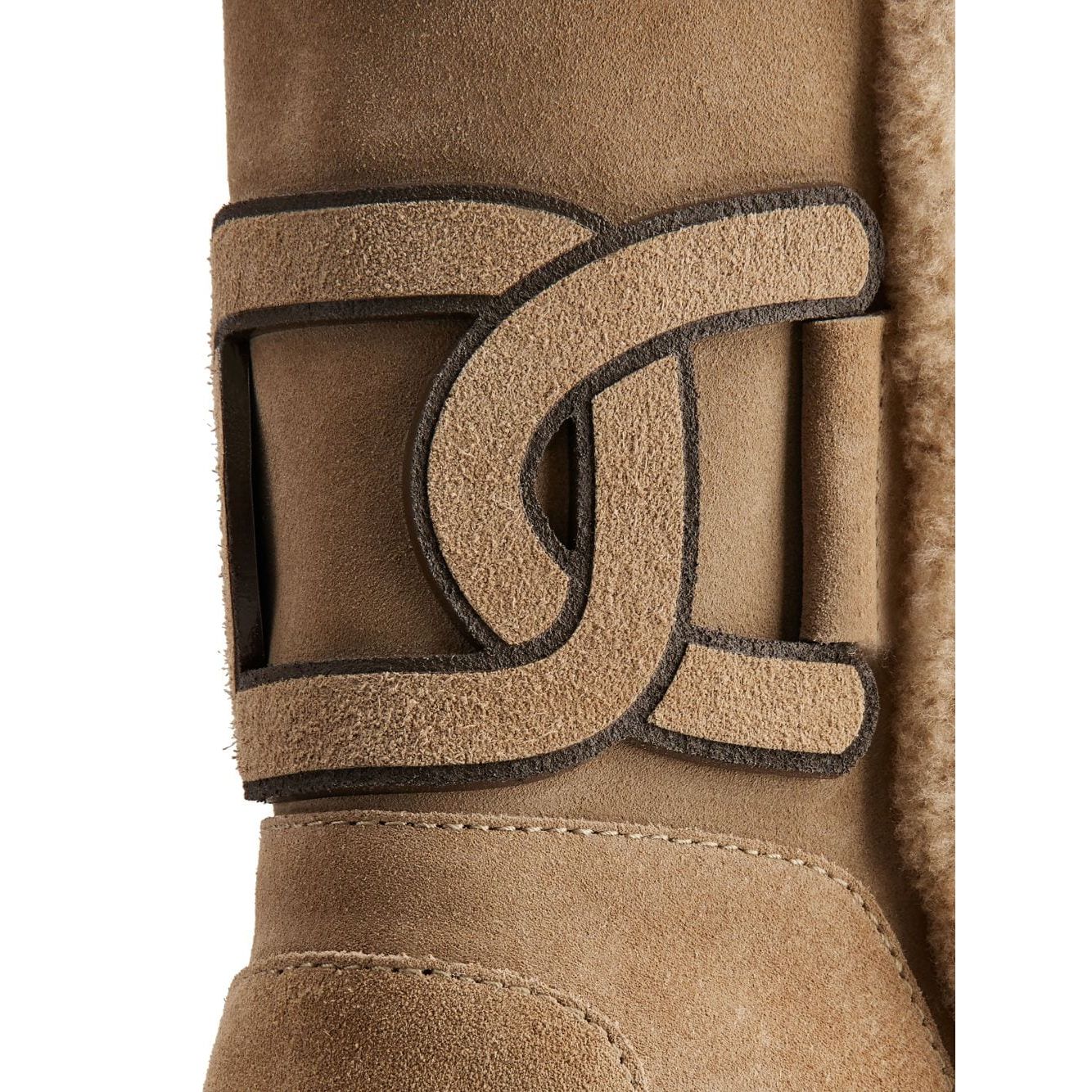 Tod's Kate suede and shearling ankle boots Boots