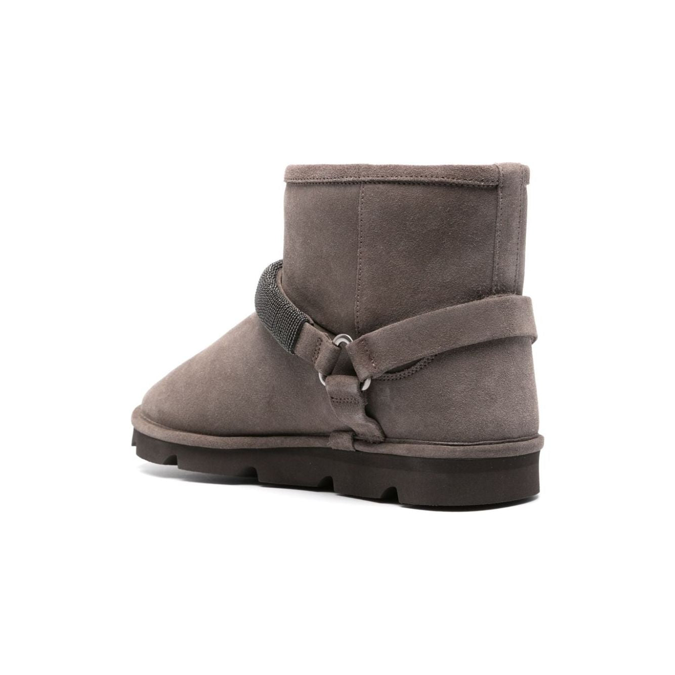 Brunello Cucinelli Boots Grey Boots Brunello Cucinelli Dim Gray