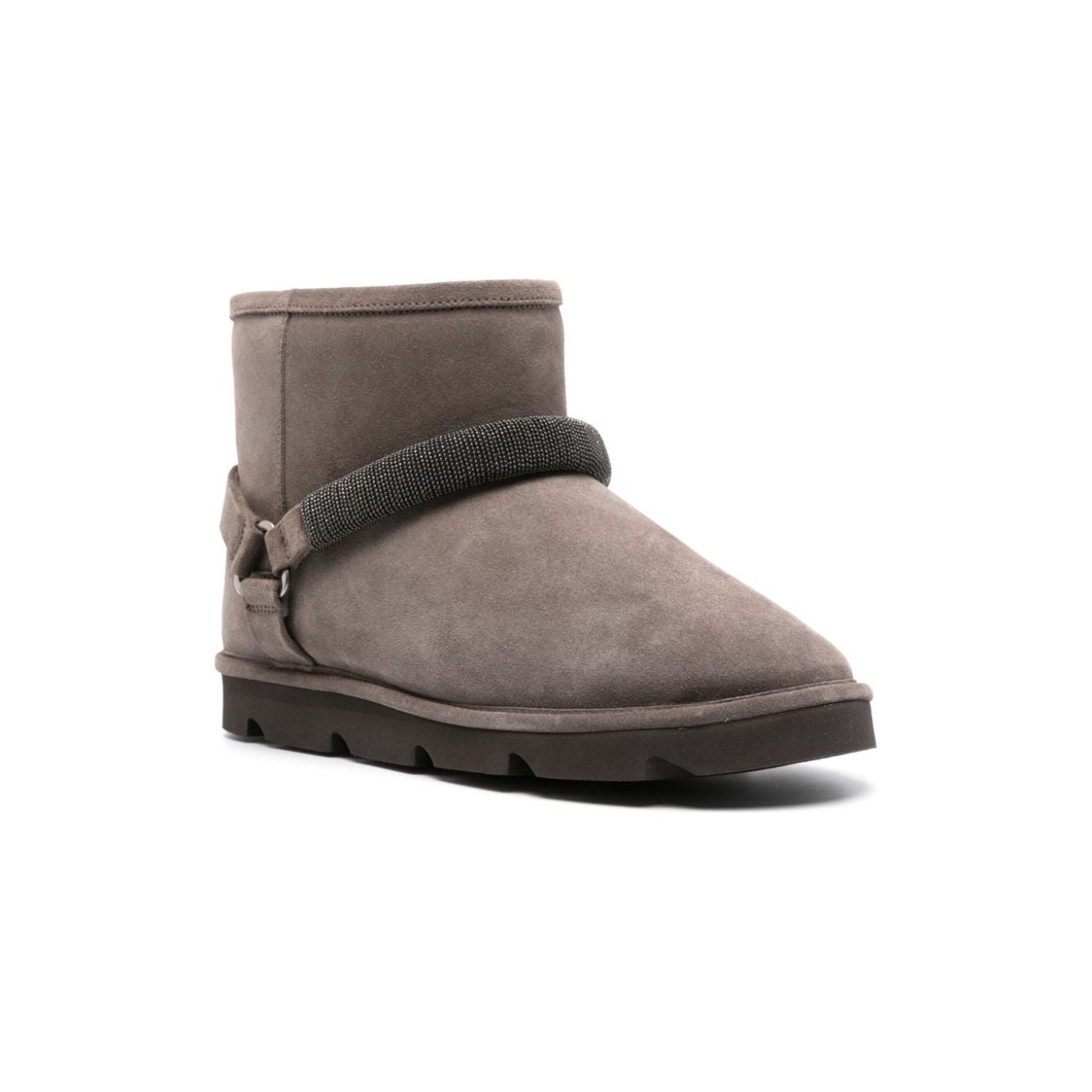 Brunello Cucinelli Boots Grey Boots Brunello Cucinelli Dim Gray