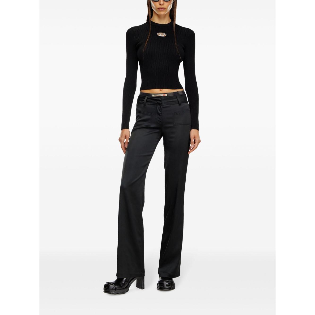 Diesel Sweaters Black Topwear Diesel Black