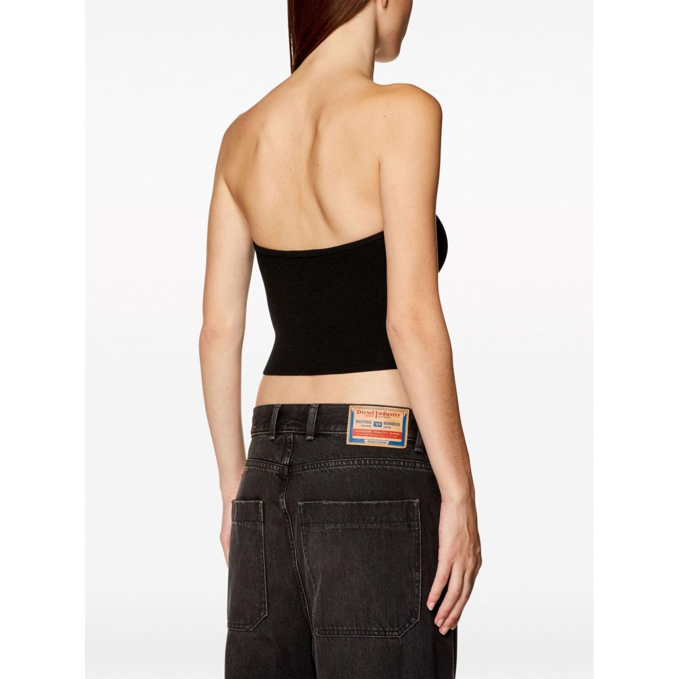 Diesel Top Black Topwear Diesel Black