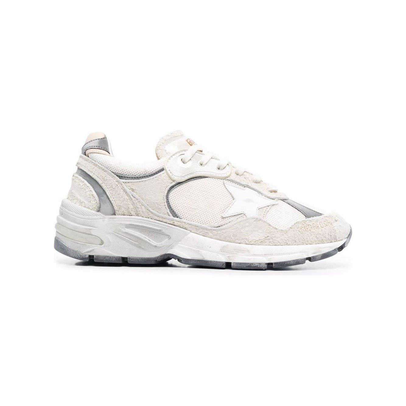 Golden Goose Sneakers Silver Sneakers Golden Goose Antique White