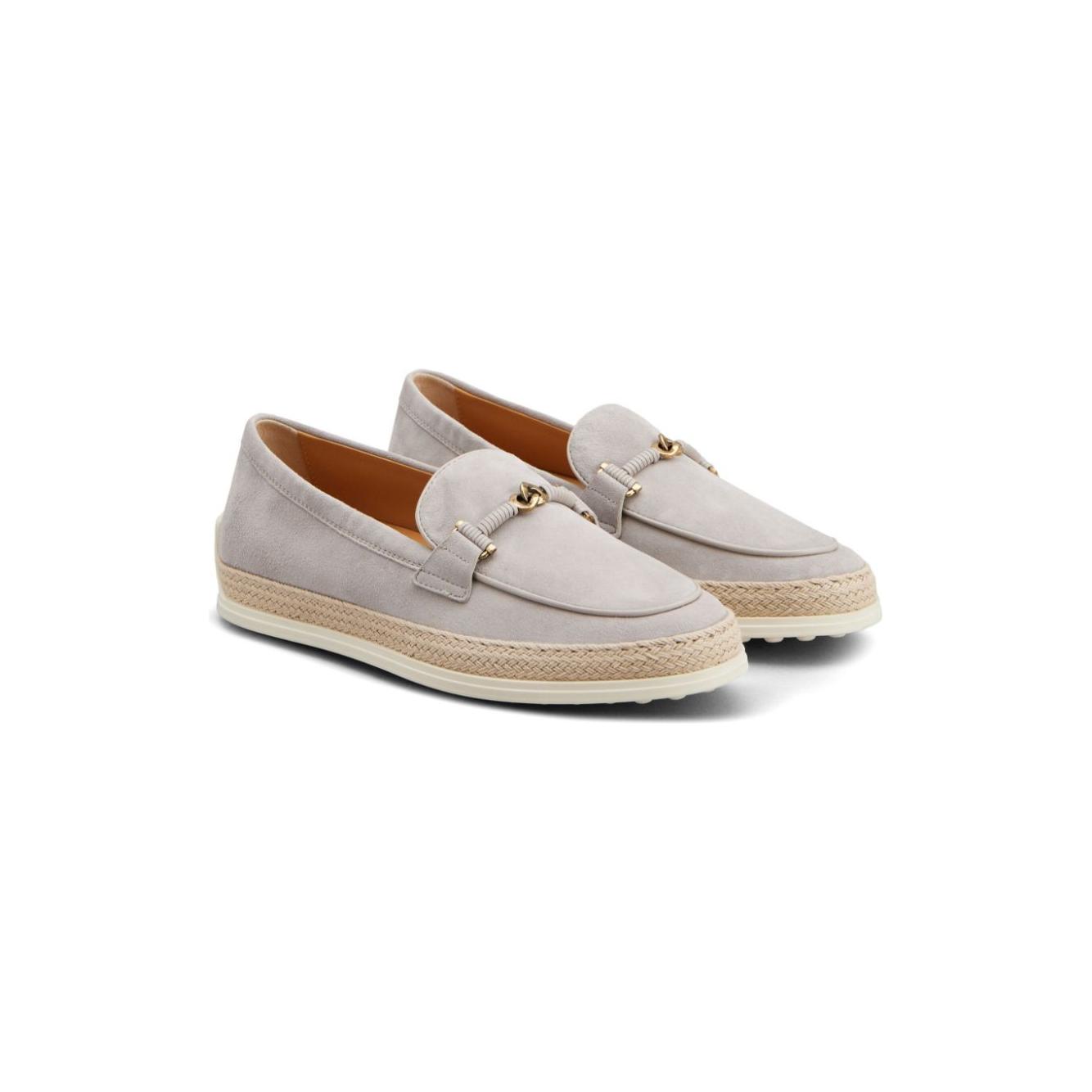 Tod's Flat shoes Light Grey