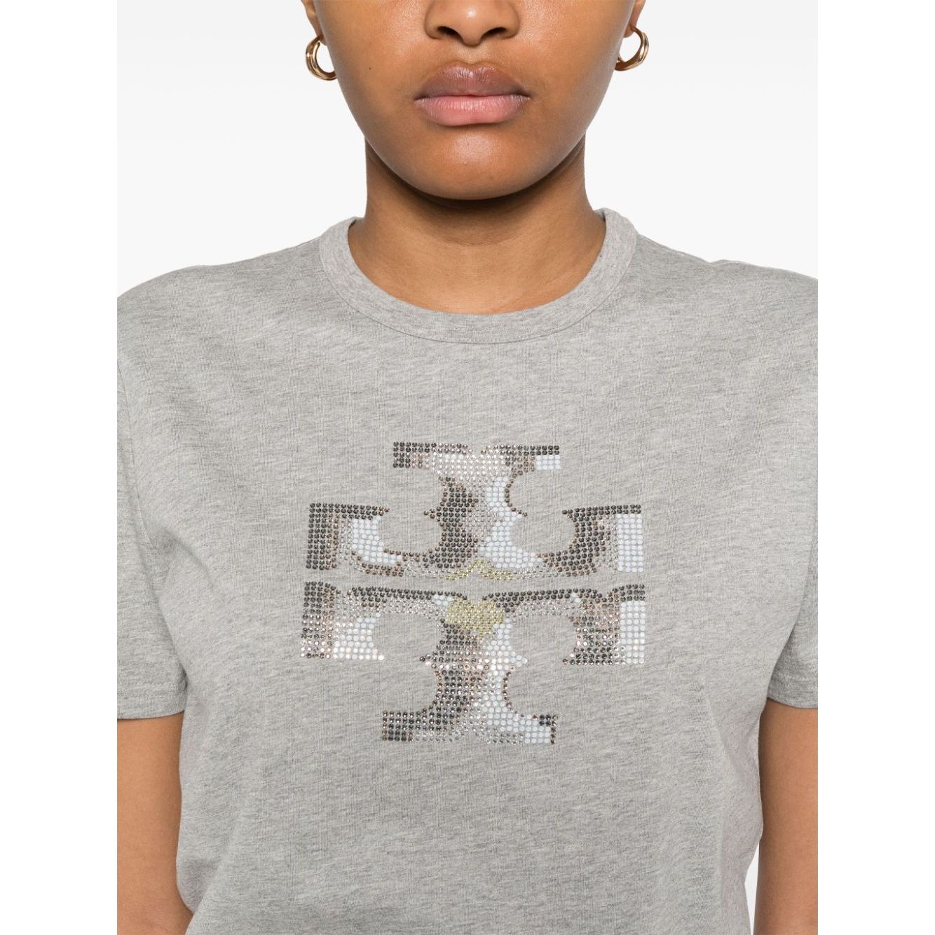 Tory Burch T-shirts and Polos Grey