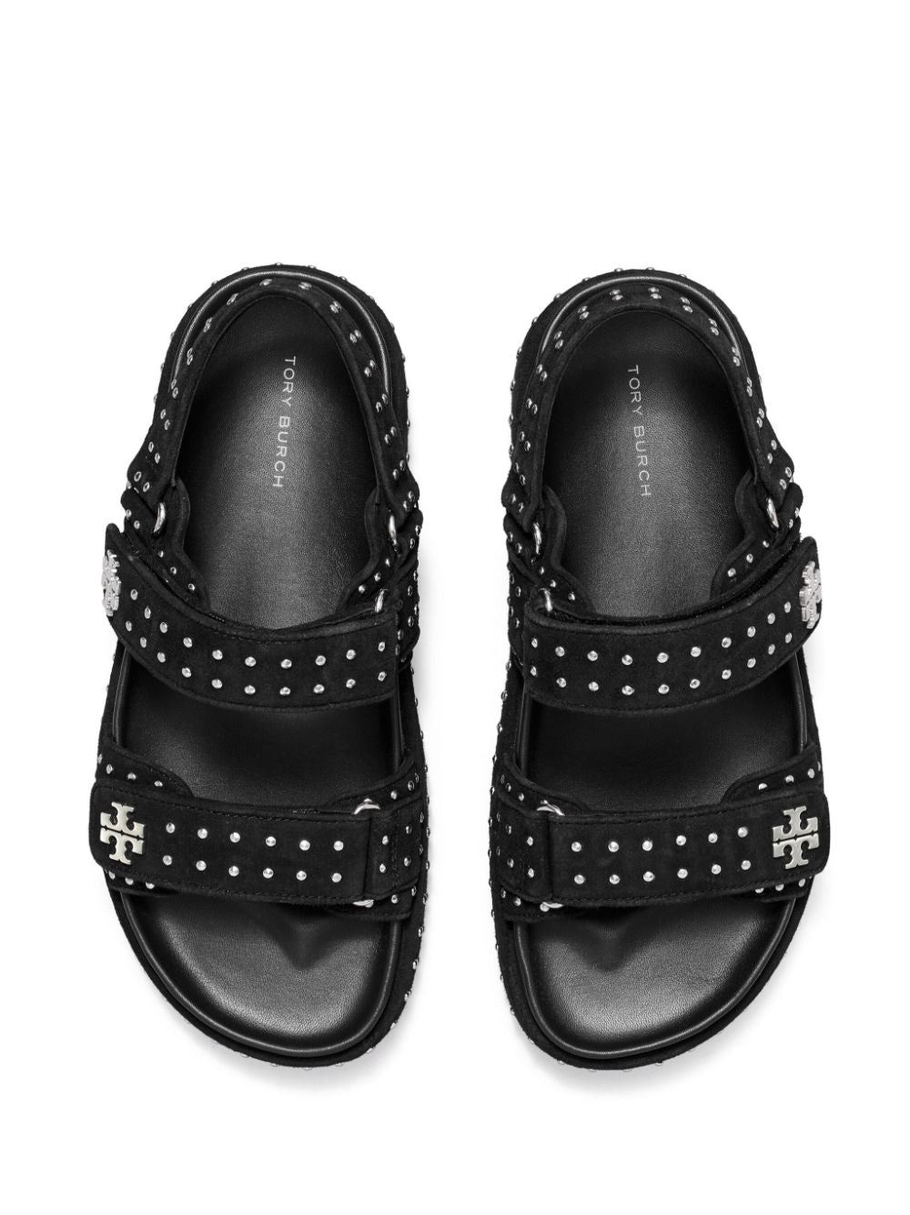 Tory Burch Kira studded sandals Sandals Tory Burch Dark Slate Gray