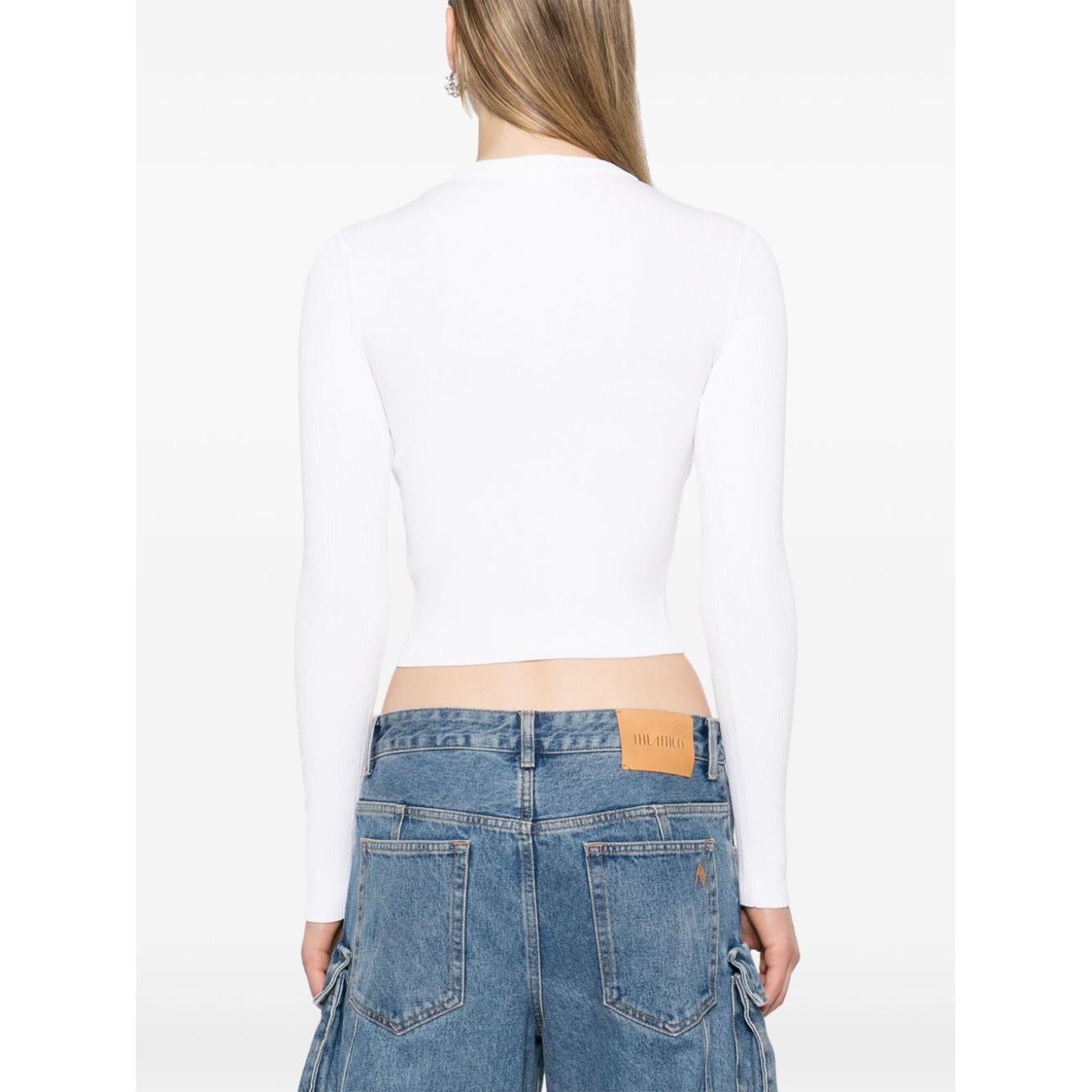 Diesel Sweaters White Topwear Diesel White Smoke