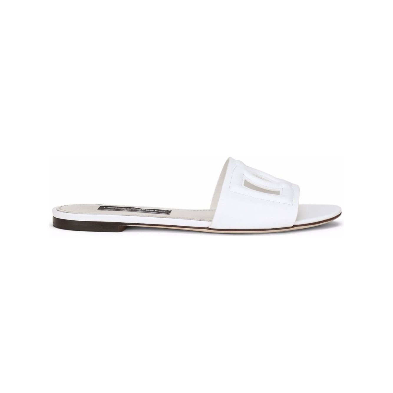Dolce & Gabbana DG Logo leather sandals Sandals Dolce & Gabbana Lavender