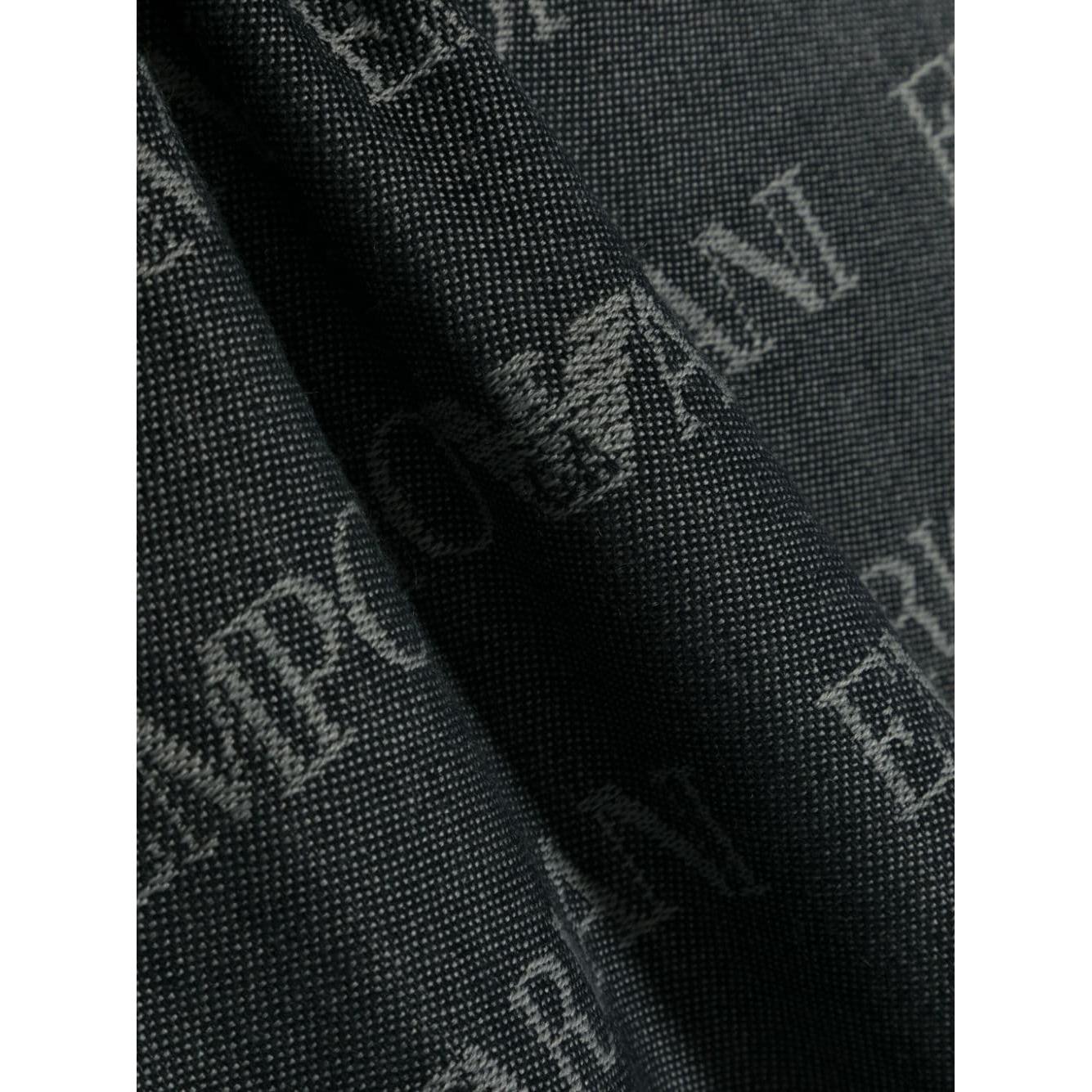 Emporio Armani Scarfs Blue Scarves Hats & Gloves Emporio Armani Black