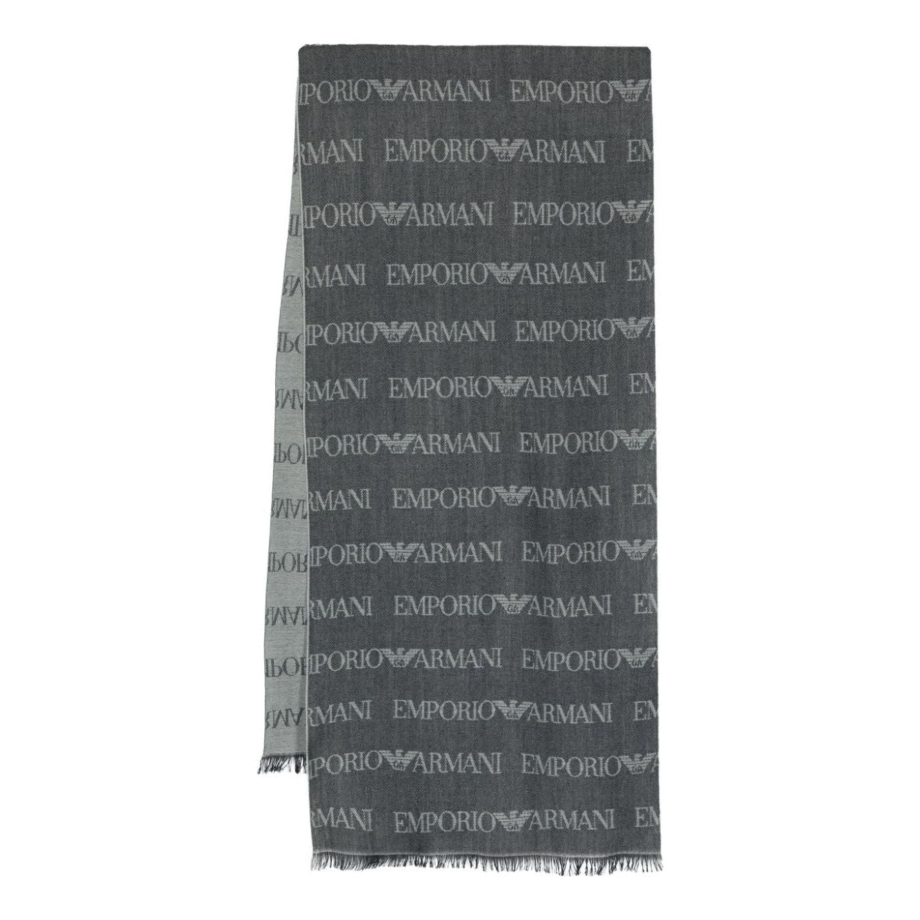 Emporio Armani Scarfs Blue Scarves Hats & Gloves Emporio Armani Dark Slate Gray