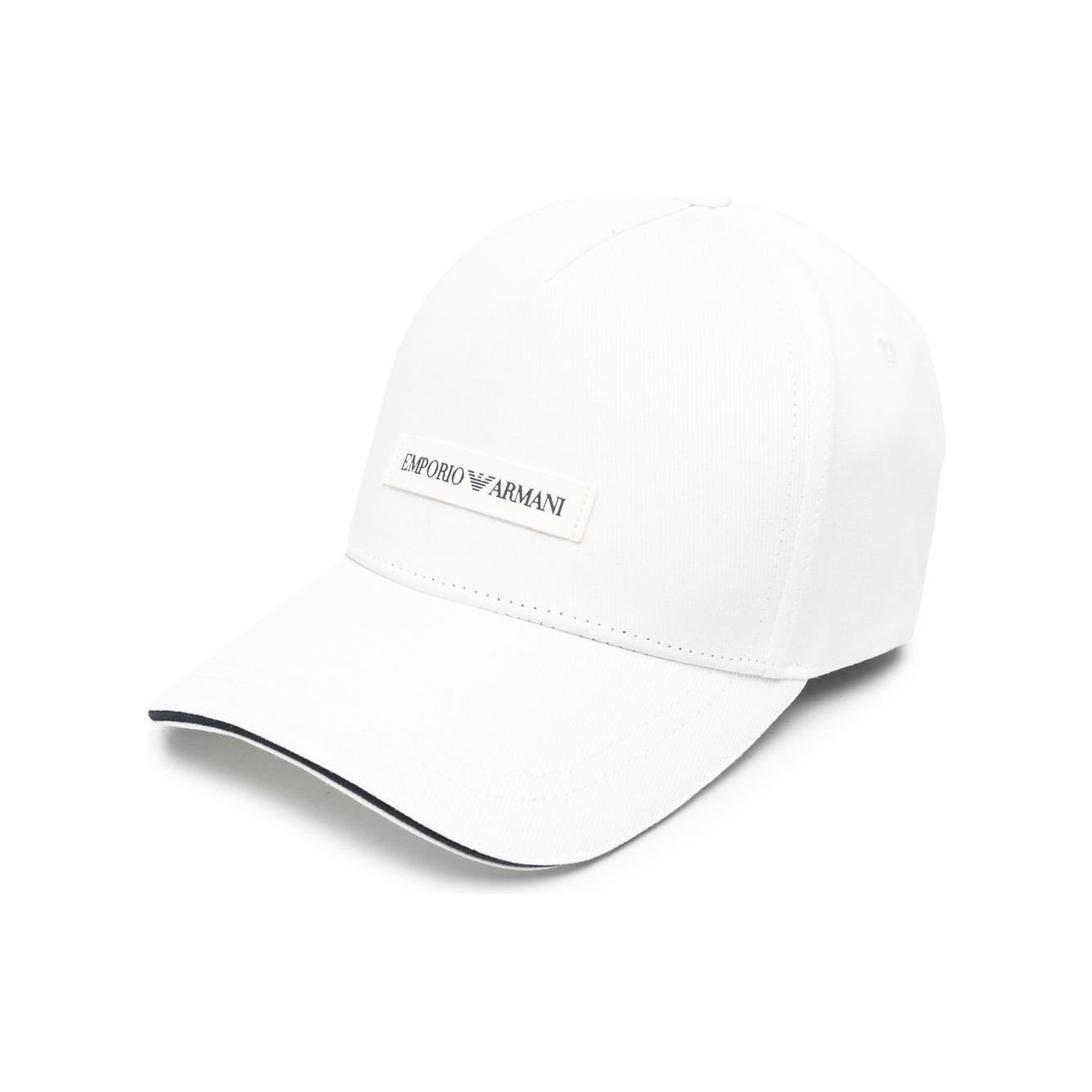 Emporio Armani Hats White Scarves Hats & Gloves Emporio Armani White Smoke