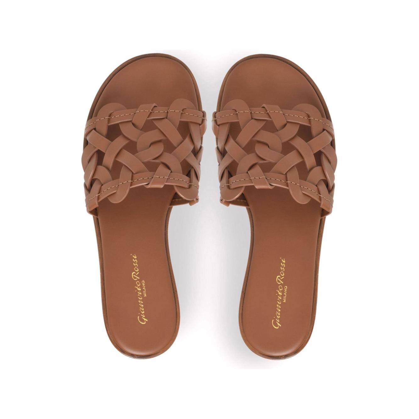 Gianvito Rossi Sandals Leather Brown