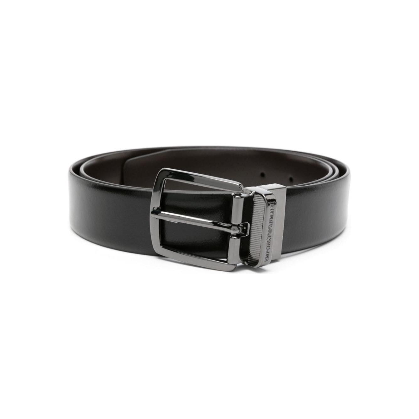 Emporio Armani Belts Black Belts Emporio Armani Dark Slate Gray