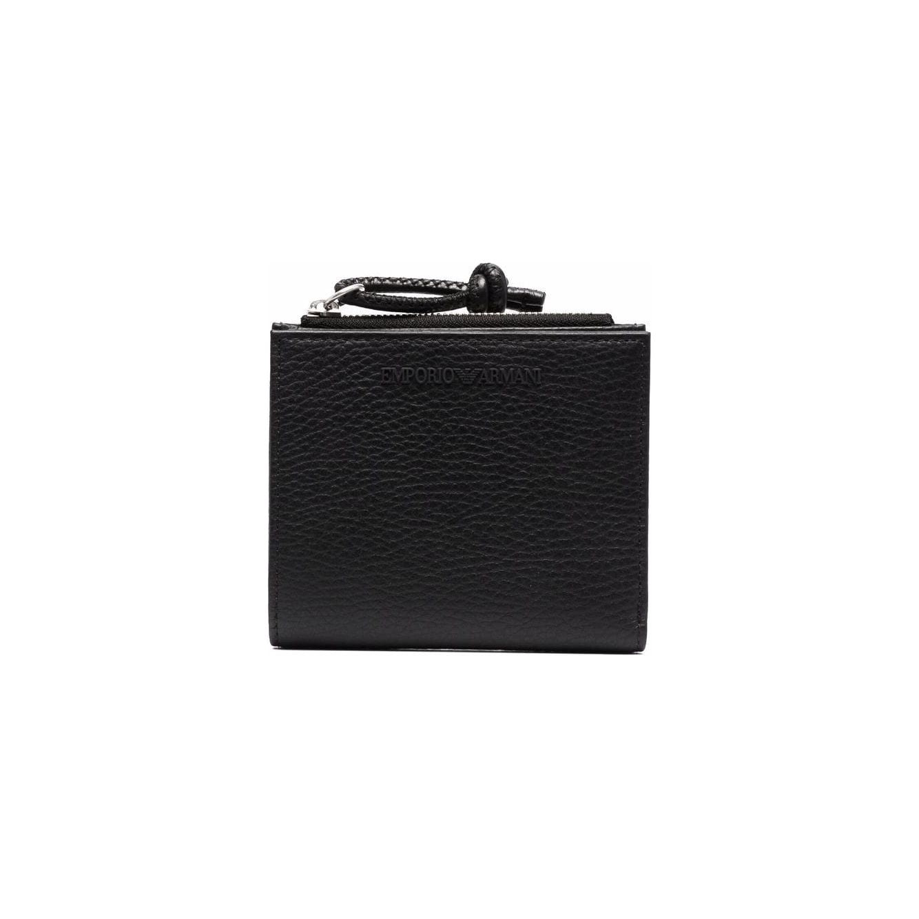 Emporio Armani Wallets Black Small Leather Goods Emporio Armani Black