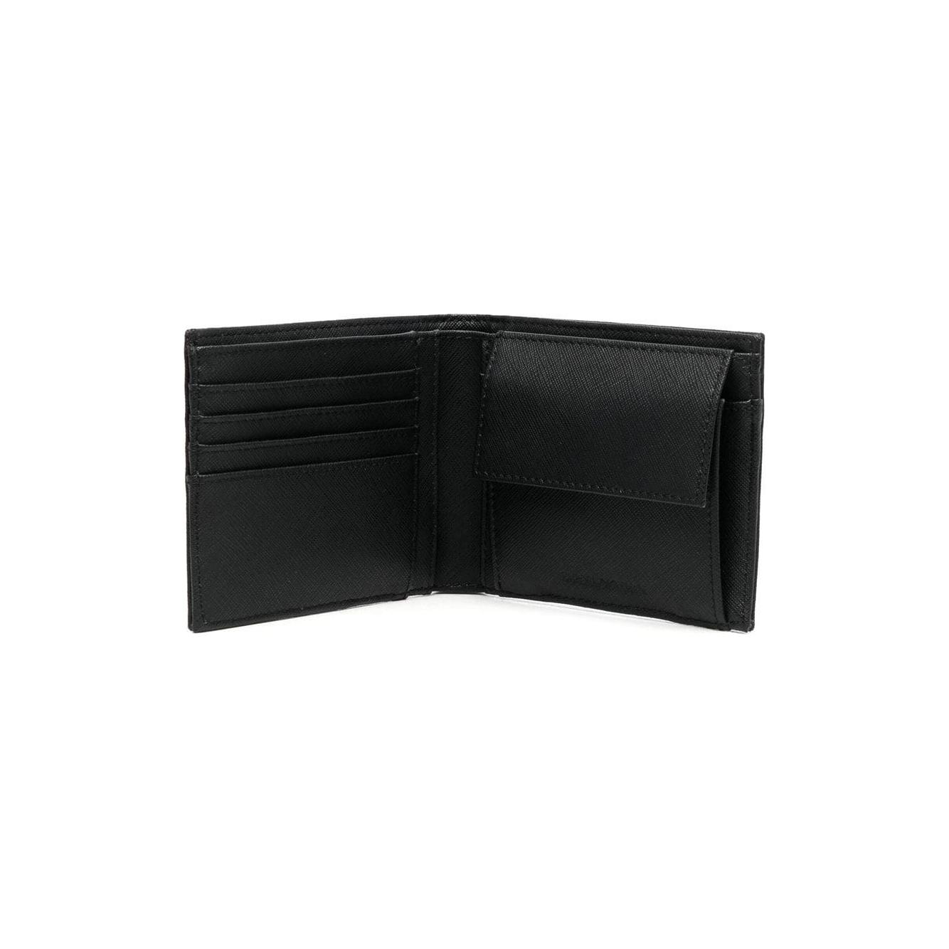 Emporio Armani Wallets Black Small Leather Goods Emporio Armani Black