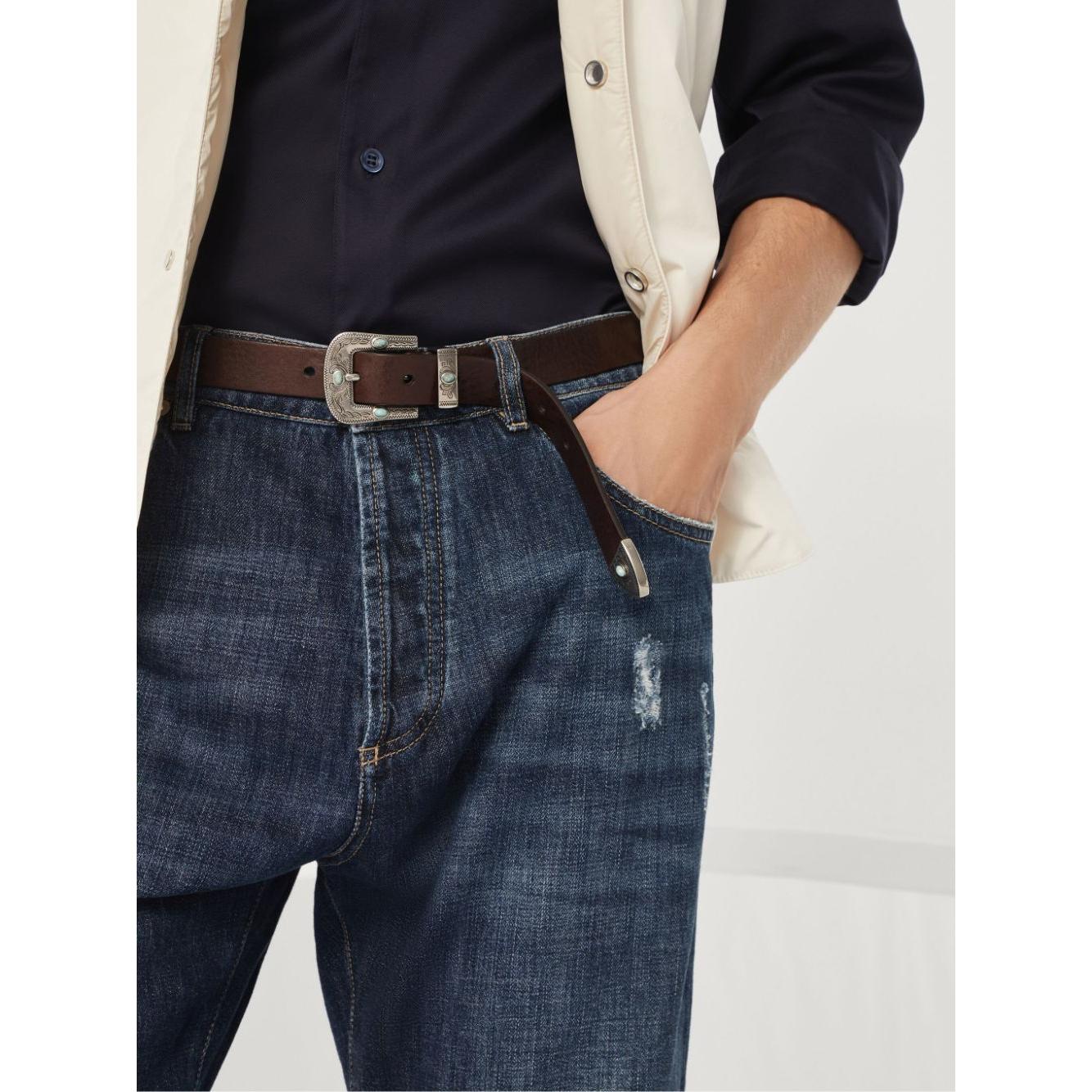 Brunello Cucinelli Belts Belts Brunello Cucinelli Dark Slate Gray
