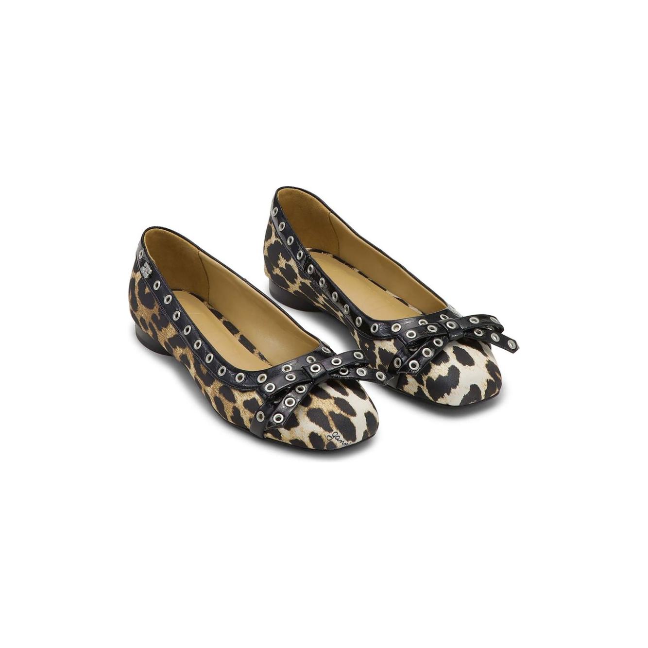 GANNI Flat shoes Brown