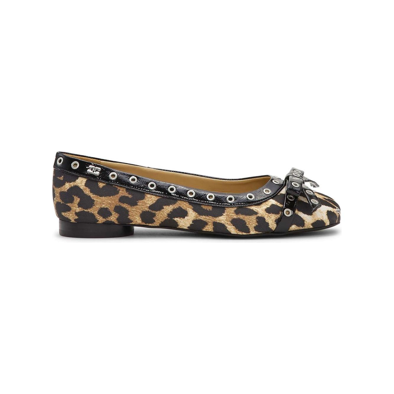 GANNI Flat shoes Brown
