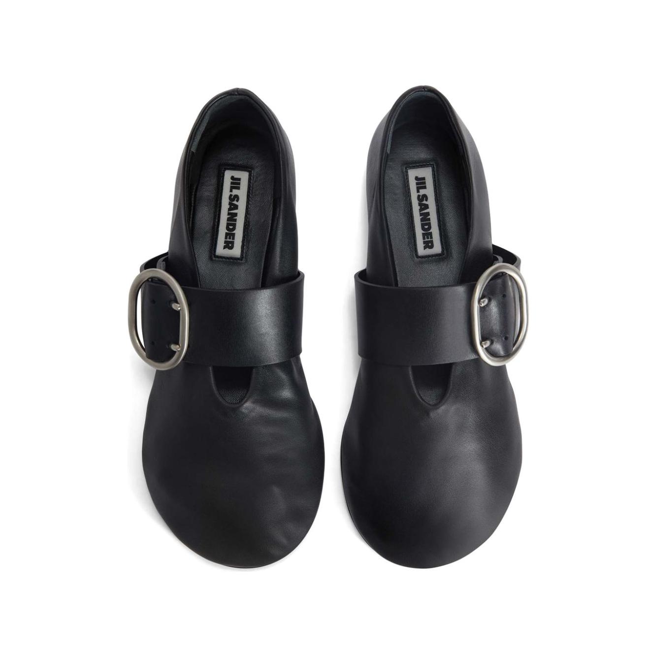 Jil Sander Flat shoes Black Flat Shoes Jil Sander Dark Slate Gray