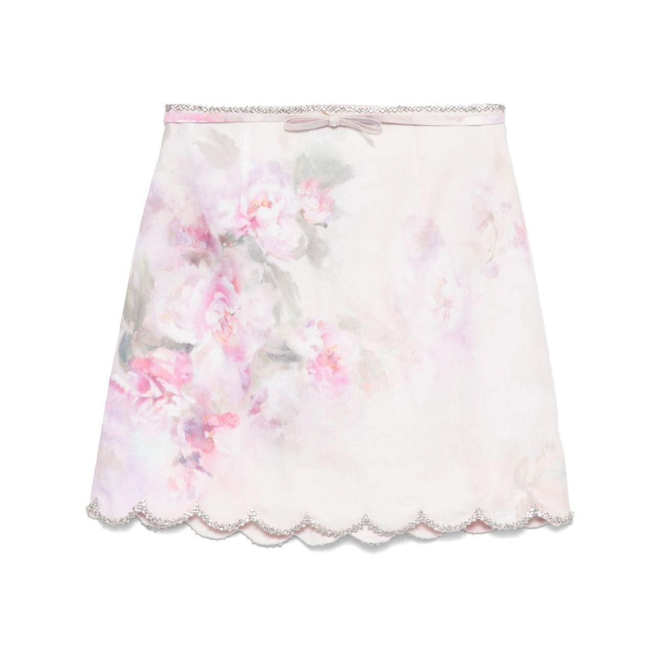 Zimmermann Crush Mini Skirt Skirts